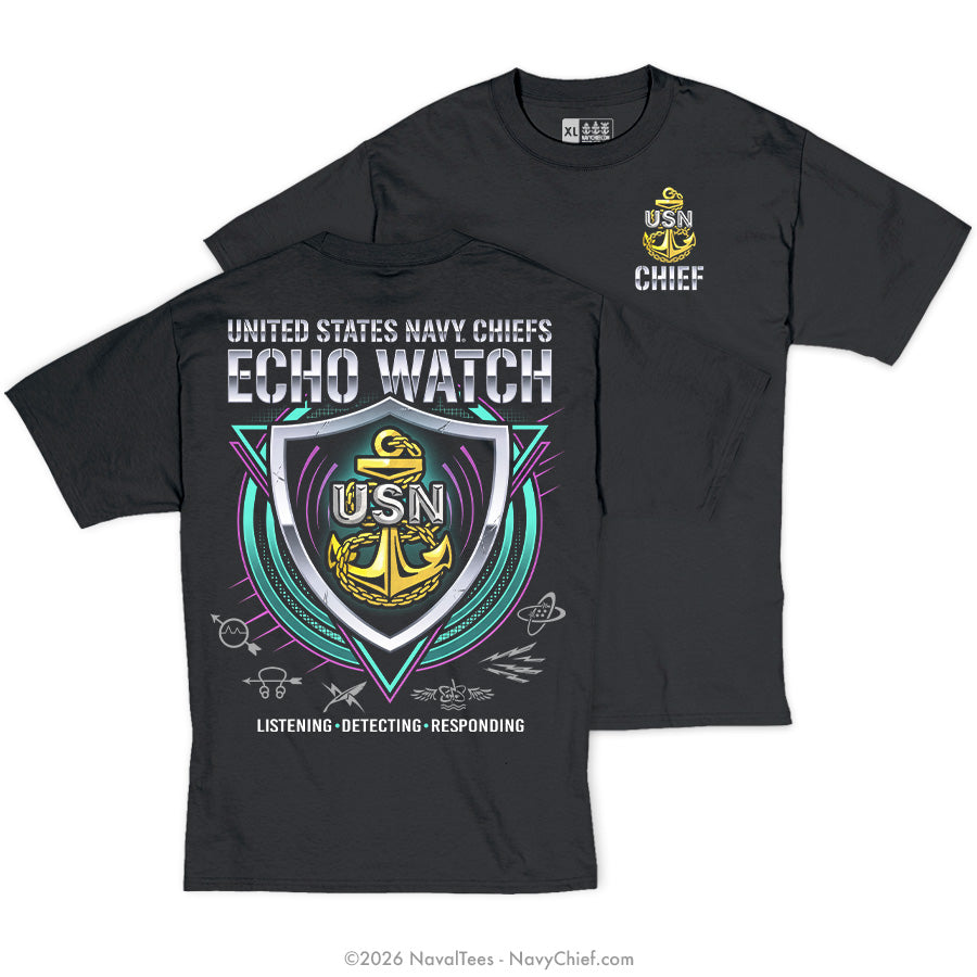 "Echo Watch" Tee | Black