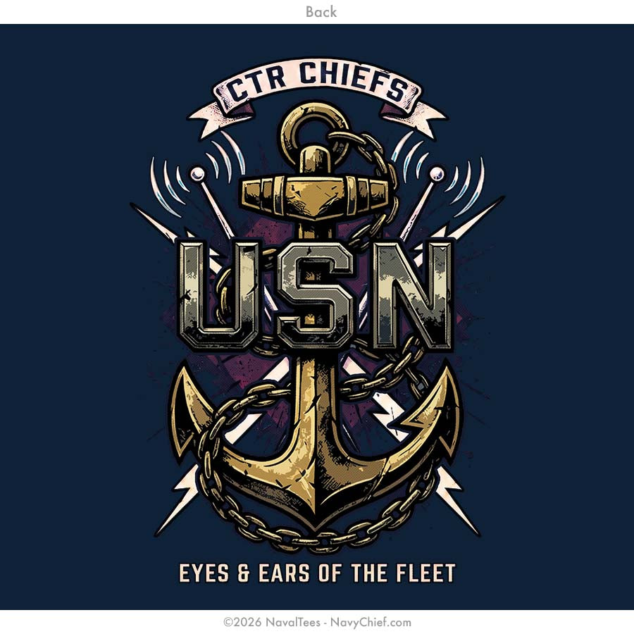 "CTR Chiefs" Tee | Navy