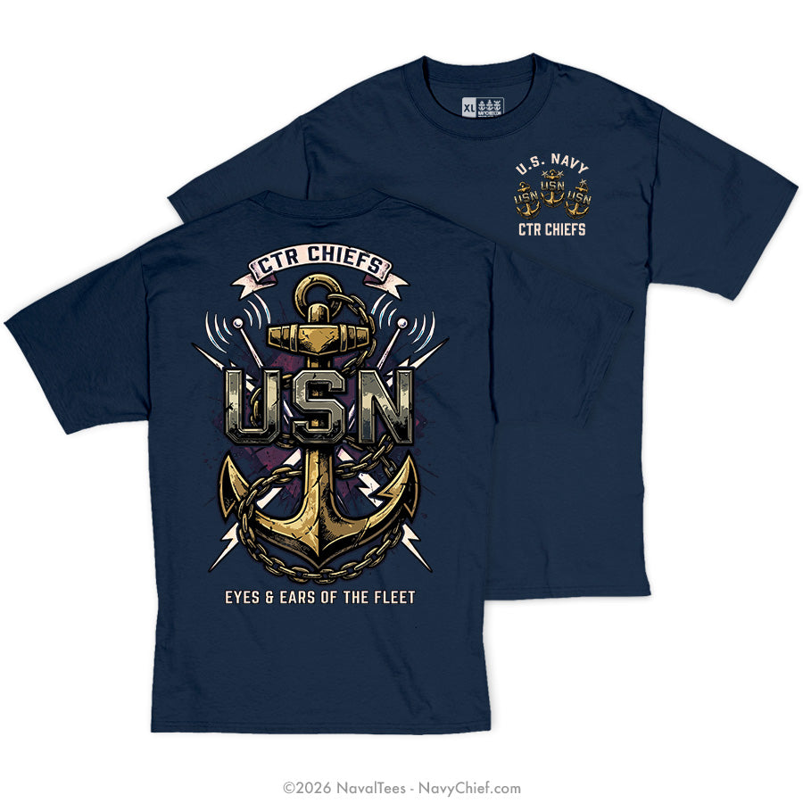 "CTR Chiefs" Tee | Navy
