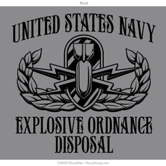 "Explosive Ordnance Disposal" Tee - Grey