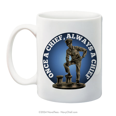 "Chief Statue" | 15 oz Coffee Mug