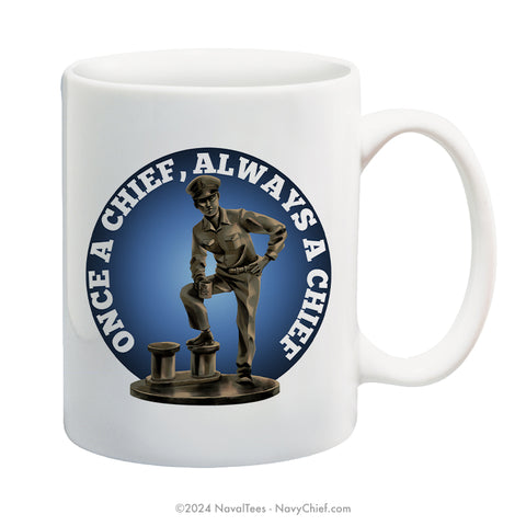 "Chief Statue" | 15 oz Coffee Mug