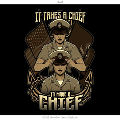 "It Takes a Chief" Ladies Tee | Black