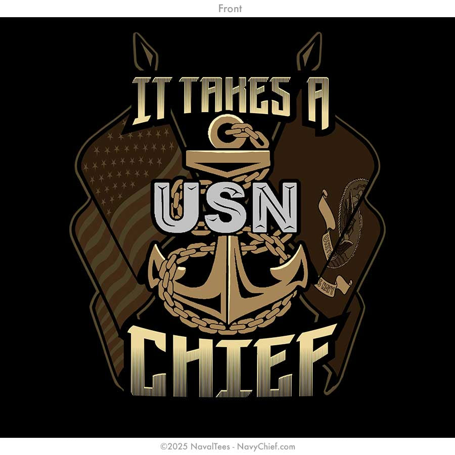 "It Takes a Female Chief" Tee | Black