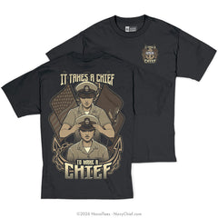 "It Takes a Female Chief" Tee | Black