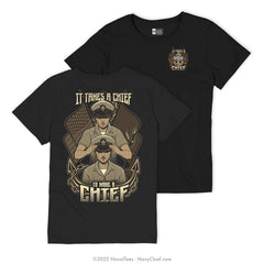 "It Takes a Chief" Ladies Tee | Black