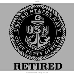 "The Chief Statue" Long Sleeve Tee | Grey