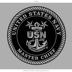 MCPO "Chief Statue" Long Sleeve Tee | Grey