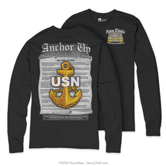 "CPO Creed" Long Sleeve Tee | Black