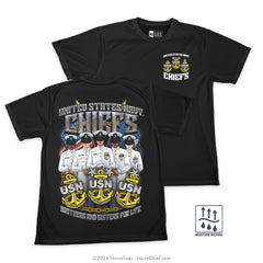 "Brothers & Sisters for Life" Wicking Tee | Black