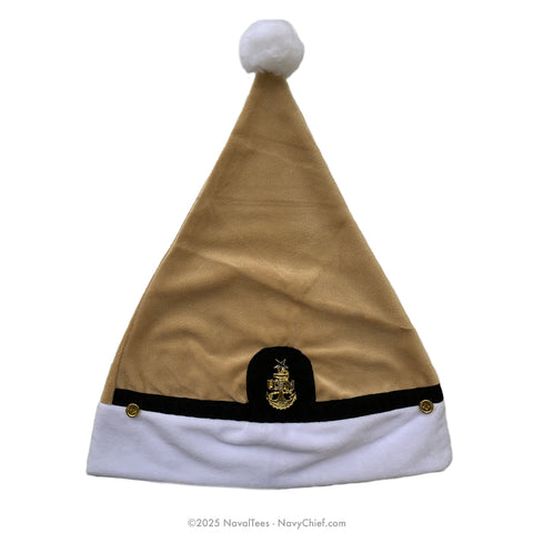 "Khaki Santa Hat" | Senior Chief Anchor