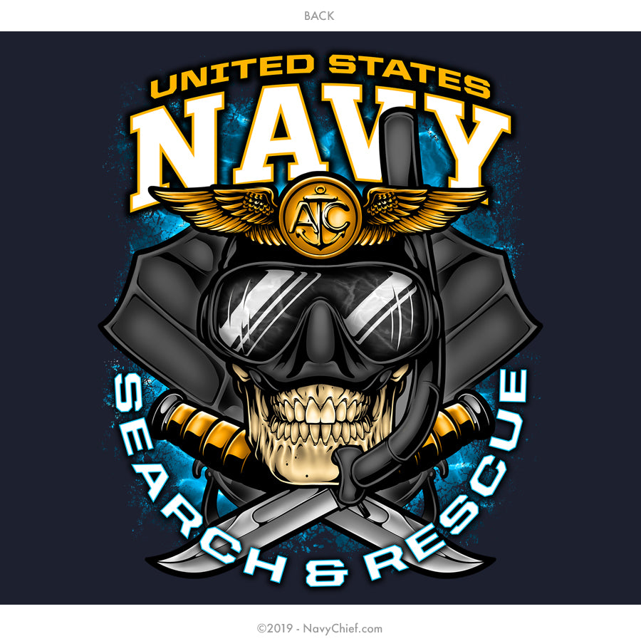 U.S. Navy Rescue Swimmer Hoodie, Navy - NavyChief.com - Navy Pride, Chief Pride.