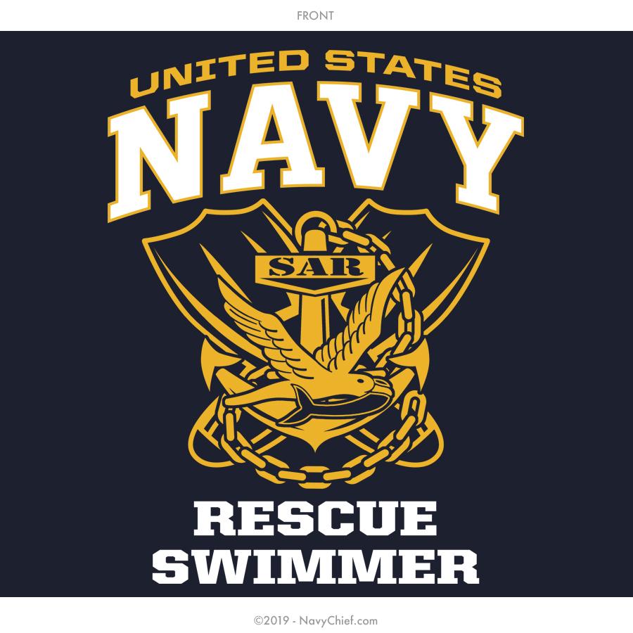 U.S. Navy Rescue Swimmer Hoodie, Navy - NavyChief.com - Navy Pride, Chief Pride.