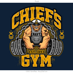 "Chief's Gym" Tee - Navy