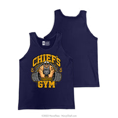 "Chief's Gym" Tank | Navy