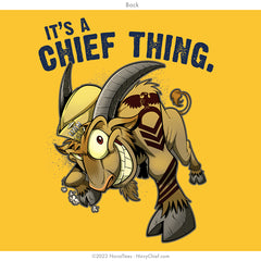 "Chief Thing" Tee - Gold
