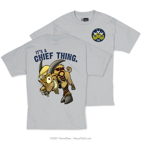 "Chief Thing" Tee - Grey