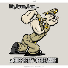 "Chief Popeye" Tee | Khaki