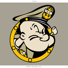 "Chief Popeye" Hooded Sweatshirt | Khaki