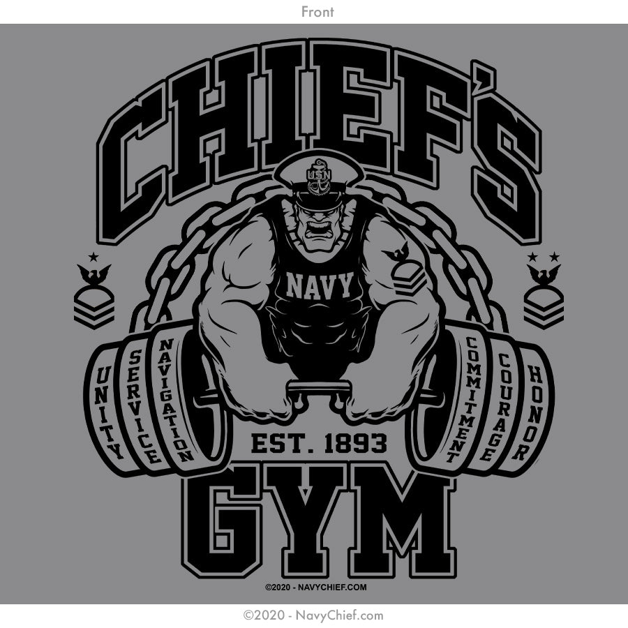 "Chief's Gym" Tank - Grey