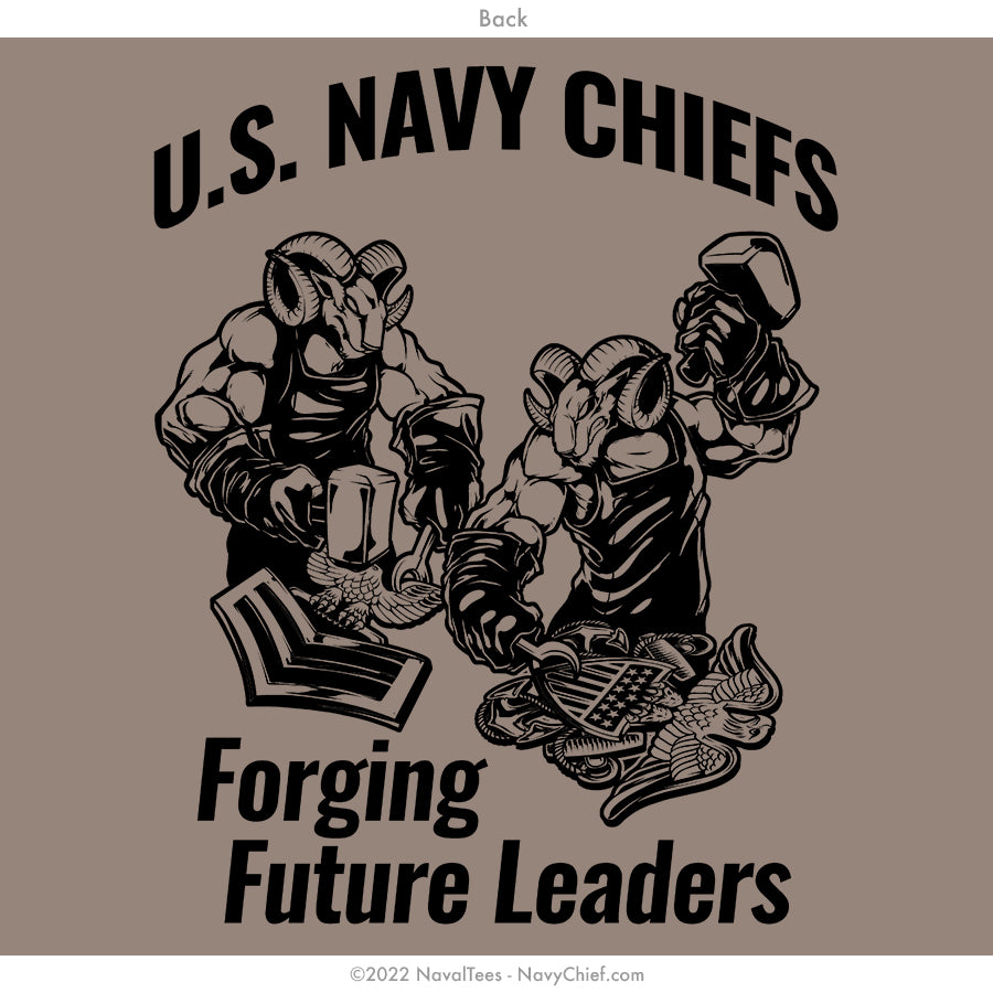"Forging Future Leaders" Tee - NWU Brown