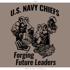 "Forging Future Leaders" Tee - NWU Brown