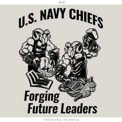 "Forging Future Leaders" Long Sleeve Tee - Khaki
