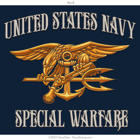 "Special Warfare" Tee - Navy