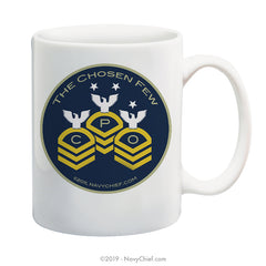 "CPO Chevrons" - 15 oz Coffee Mug - NavyChief.com - Navy Pride, Chief Pride.
