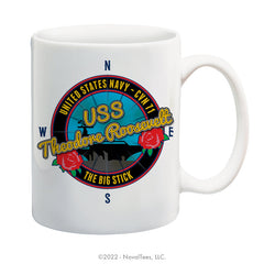 "USS Theodore Roosevelt" - 15 oz Coffee Mug