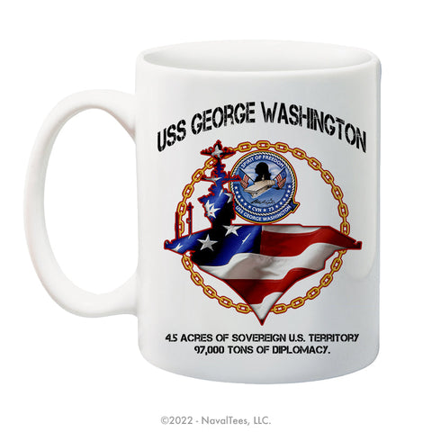 "USS Washington" - 15 oz Coffee Mug