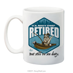 "Sea Duty" 15 oz Coffee Mug - NavyChief.com - Navy Pride, Chief Pride.