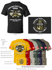 Semi Custom Bulk Order - "Train Mentor Lead" - NavyChief.com - Navy Pride, Chief Pride.