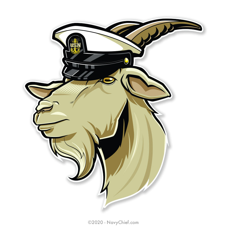 4" CPO Goat (MALE) Sticker