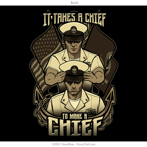 "It Takes a Chief" Tee - Black